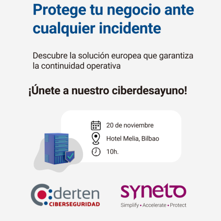 Evento exclusivo en Bilbao sobre continuidad operativa Evento exclusivo en Bilbao sobre continuidad operativa